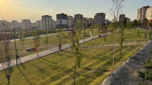 Талас переименовал городской парк в «Сад Тюркского мира»